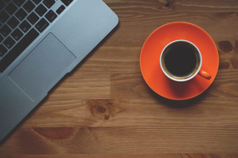 laptop plus coffee equals code